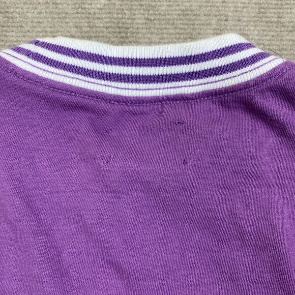 Aime Leon Dore Striped Collar crew neck T Shirt Men’s Size Medium RARE - Picture 11 of 12